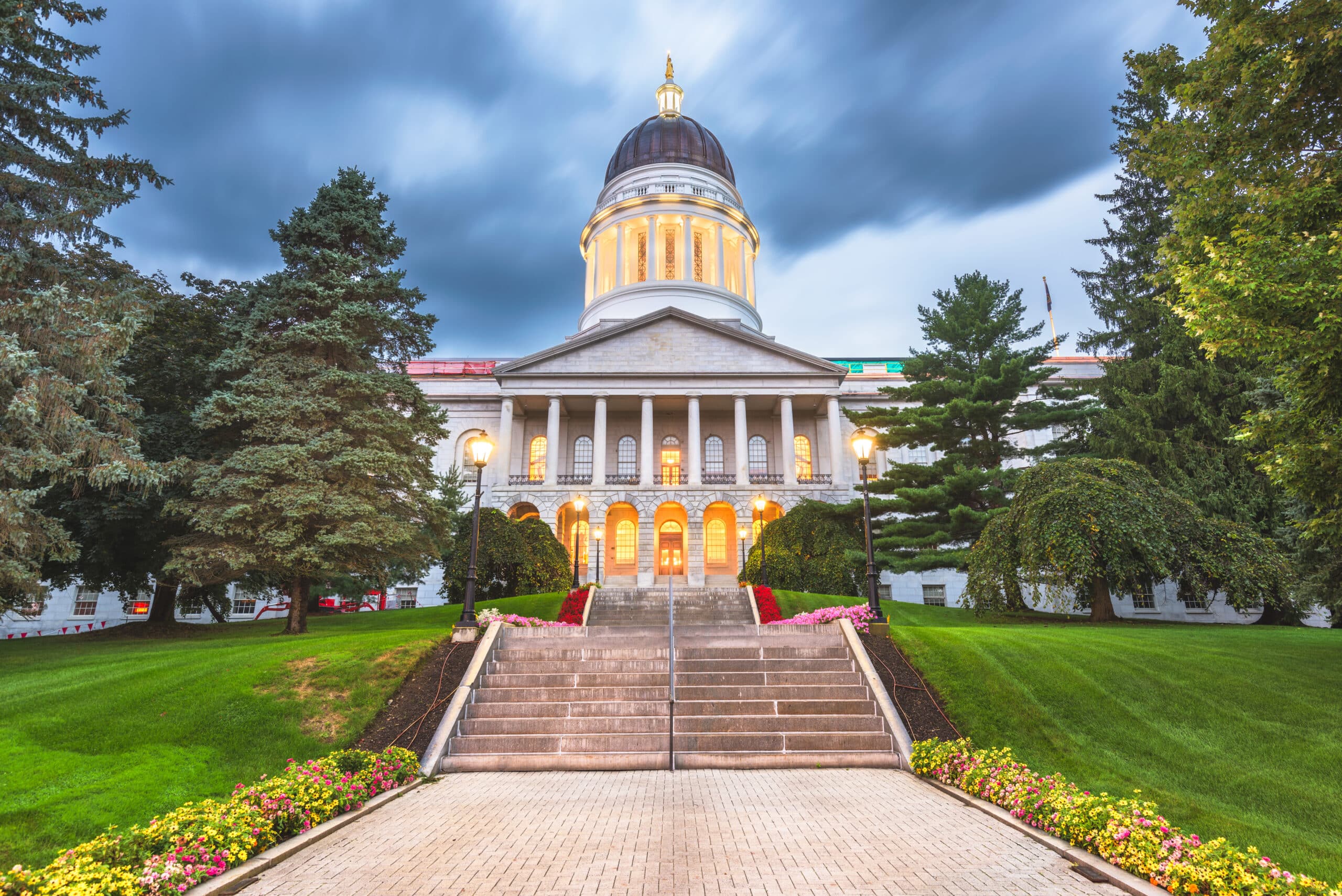 Maine state building