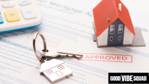 a small house, keys, and calculator on top of a mortgage application to represent an expedited pre-approval